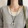 Popular Choice Fall Winter Light Luxury Sweater Chain Accessories Premium Multi-style Leather Cord Necklace