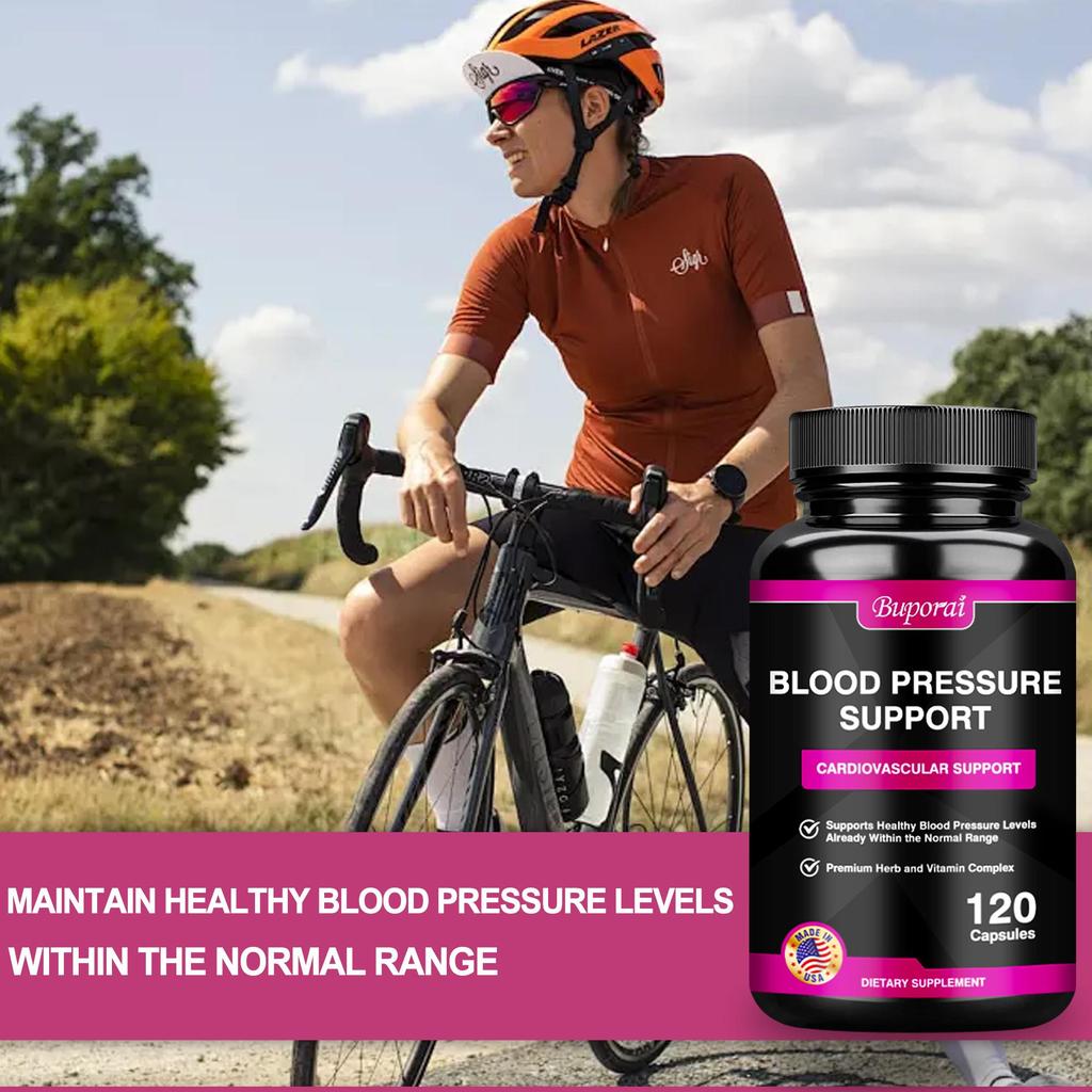 Buporai Niacin Blend Capsules - Blood Pressure Health
