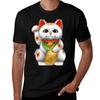 Unisexeki Neko the Lucky Cat TShirt Active Wear Sports for Unisex TShirt