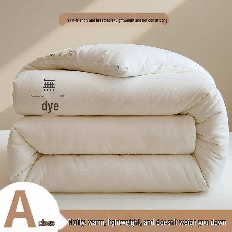 2025 Thickened Winter Cotton Quilt Comforter - Warm & Cozy Bedding for Dorms and Students, Perfect for Spring and Autumn