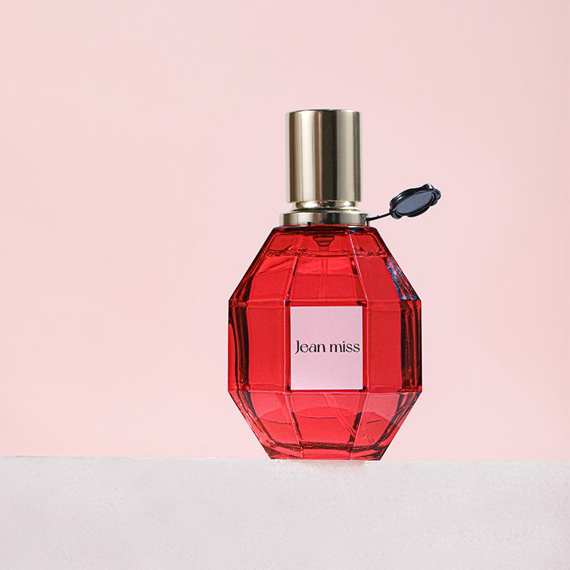 Ladies Fresh Natural Lasting Eau de Perfume Rose Ruby Flower Bloom Perfume Men