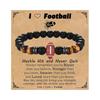 JYL TS Bracelet Adjustable  Cross Sports Charm Ignites Passion & Perseverance
