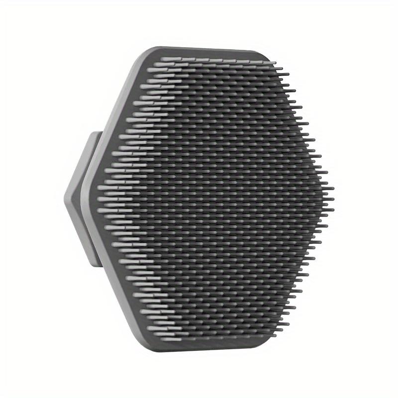 

Silicone Facial Cleaning Brush Scrubber Silicone Miniature Face Deep Clean Shave Massage Face Scrub Brush Face Cleaner For Men сірий колір