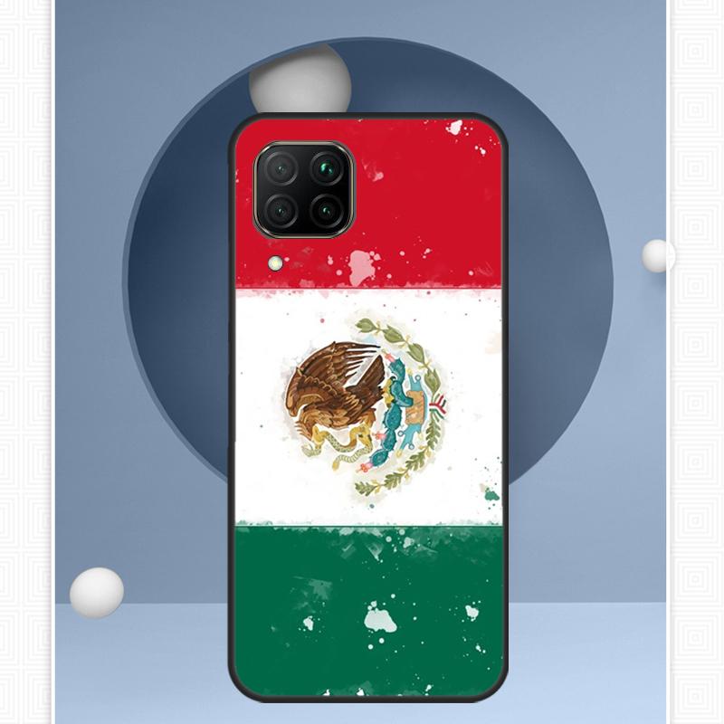 Mexico Flag For Huawei Nova Y91 Y60 Y70 Y72 Y90 Y61 12s 12i 11i 8i 10 9 SE P20 P40 Lite P30 P60 Pro Case