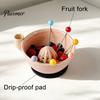 Manual Citrus Juicer Ceramic Berry Washing Bowl, Reamer, Fruit Cleaning Kitchen Prep Bowl And Juice Extraction Tool for Breakfast Salad Tableware Gift