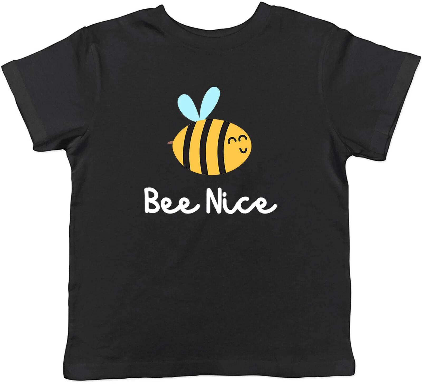 Bee Kind Childrens Kids T-Shirt Boys Girls 140
