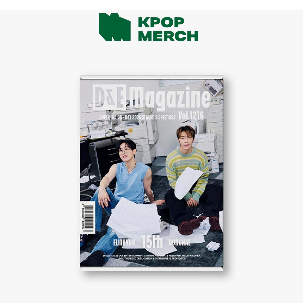 

[Предзаказ] Super Junior-D&E - 2026 Seasons Greetings D&E Magazine Vol.1216