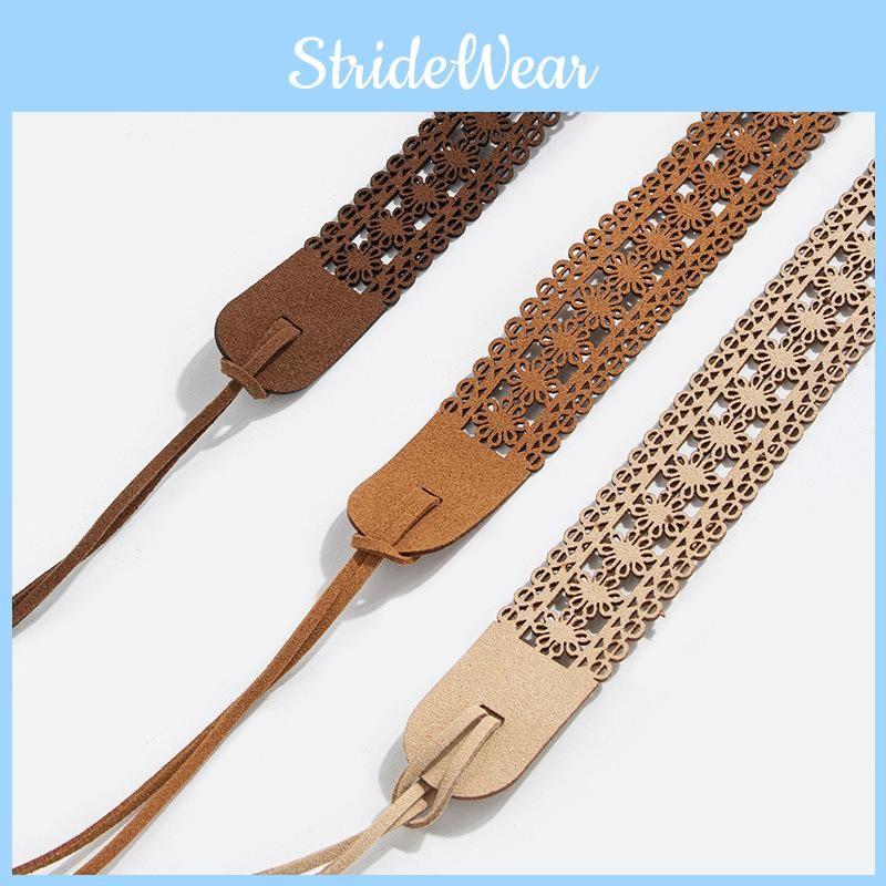 Waist Bohemian Fashion Belt With Openwork Detailing For Women Adult