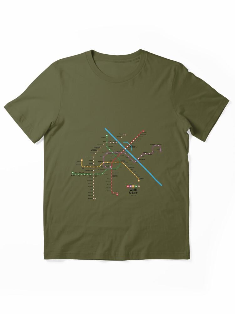 Metro WIEN U-Bahn Map Essential T-Shirt