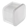 2PCS PP Vegetable Fruit Storage Container 2 Compartments Fridge Storage Organizer  Home Storage