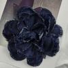 Spilla Floreale 3D Fatta a Mano Applique da Cucito Fai da Te 2024 Toppa Camelia Decorazione Vestiti