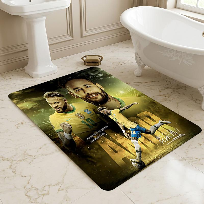Brazilian Football Living Room Nonslip Area Rug Soft Carpet For Bedroom Game Playroom Sofa Office Home Decor Doormat Christmas Gift C9302813