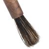 Coffee Grinder Cleaning Brush with Boar Hair and Walnut Wood Handle, Compact and   Brush for Dusty Coffee Grinder Blades and Difficult Corners
