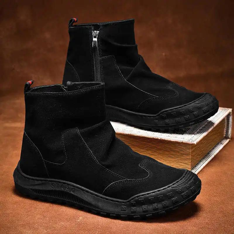 Anti-slip Khaki Casual Shoes Woman Running Black Sneakers For Woman Flat Boots Sports New Loafer'lar Everything School