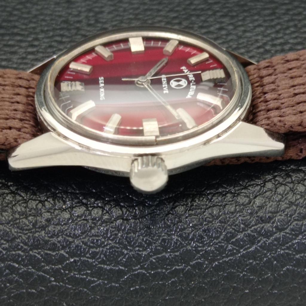 SWISS VINTAGE FAVRE LEUBA 253 HAND-WINDING MENS ORIGINAL DIAL WATCH a436422-2 R129-a436422