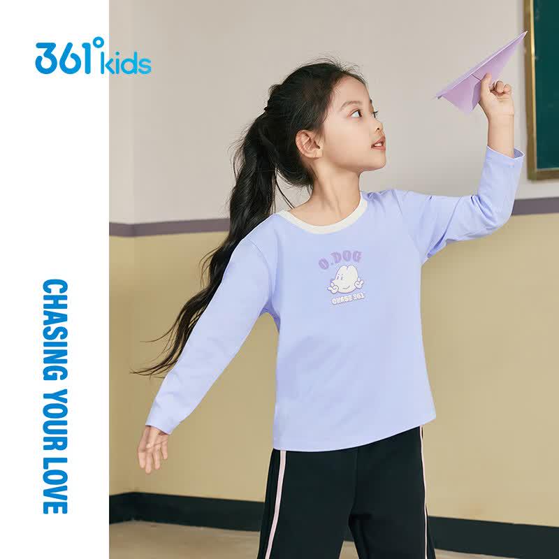 361° Kids' Long-Sleeve Cartoon T-Shirt