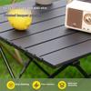 Scratch Resistant Camping Table Aluminum Alloys Light Weight Travel Table for Outdoor Activity