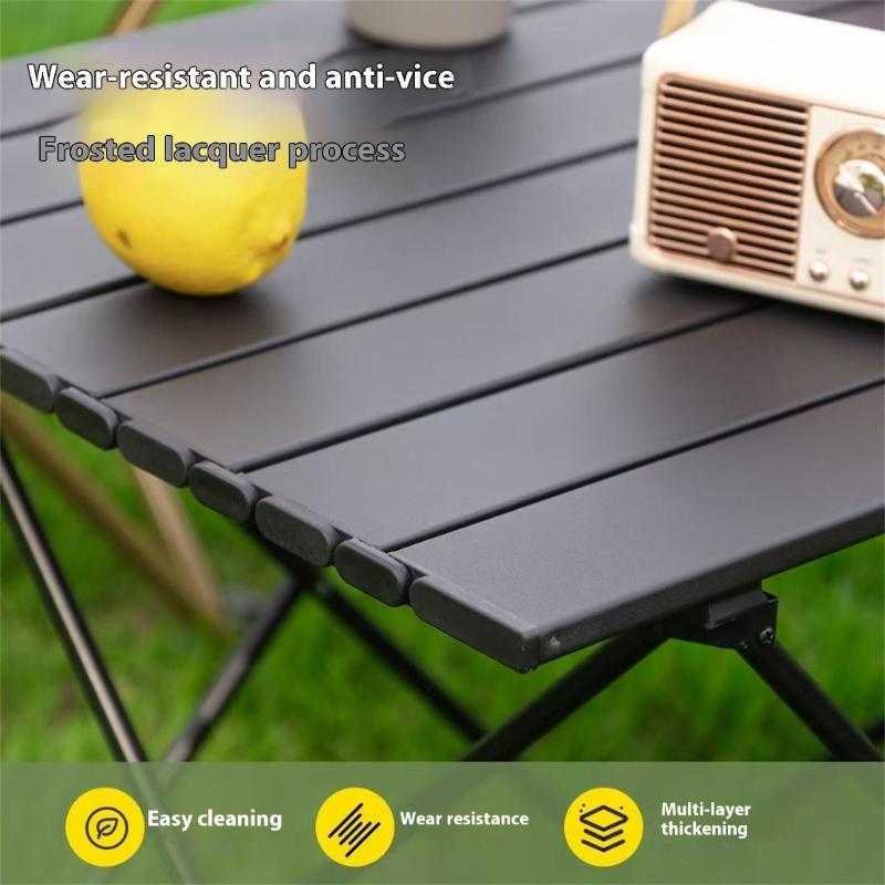 Scratch Resistant Camping Table Aluminum Alloys Light Weight Travel Table for Outdoor Activity
