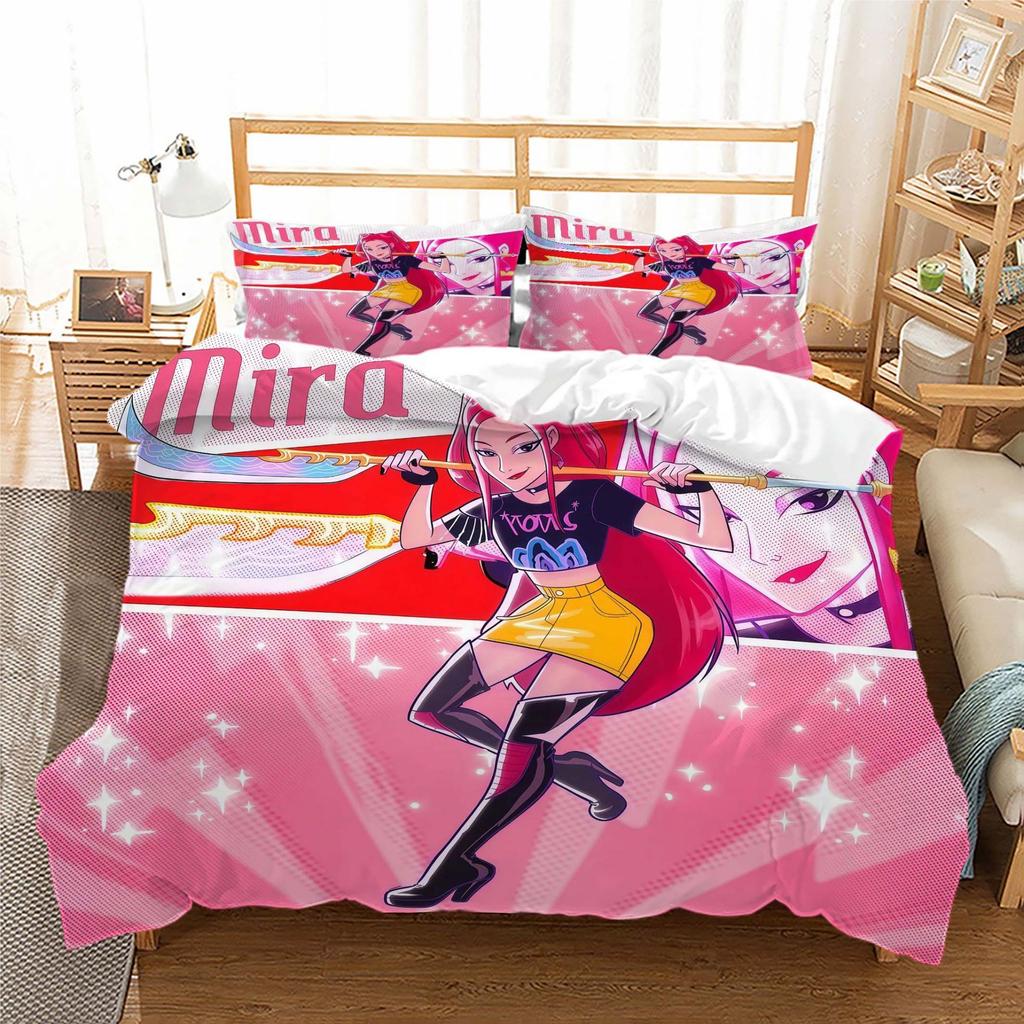 3D Digital Printing Witch Hunter Series Three-Piece Kit Bedding Kit