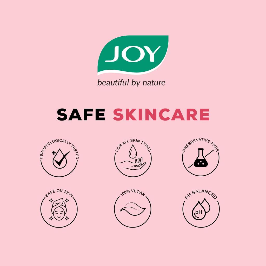 JOY Rosa Rosenwasser Toner mit Vitamin E, Hyaluronsäure & Aloe Vera, Alkoholfreier Feuchtigkeitsspendender Gesichtstoner 150ml