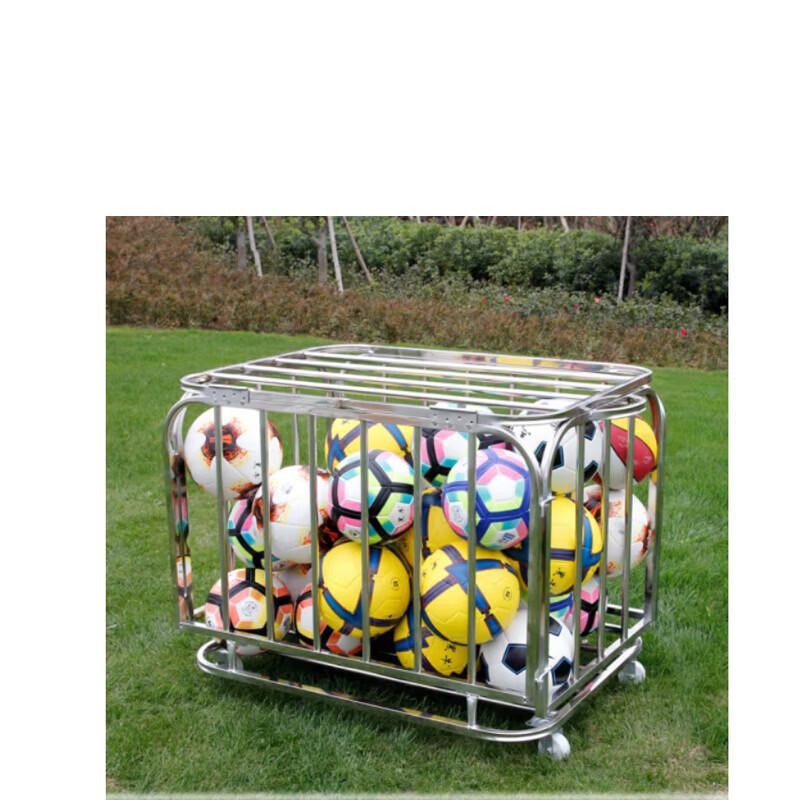 Rolling Basketball Storage Cart