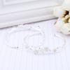 Creative Fashion 925 Sterling Silver Jewelry Exquisite Cherry Flower Blossom Branches Allergy Opening Bracelets   SL014