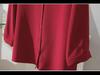 Women's Elegant Silk Commuting Shirt, Solid Color, Three-Quarter Sleeves, Mulberry Silk Top
