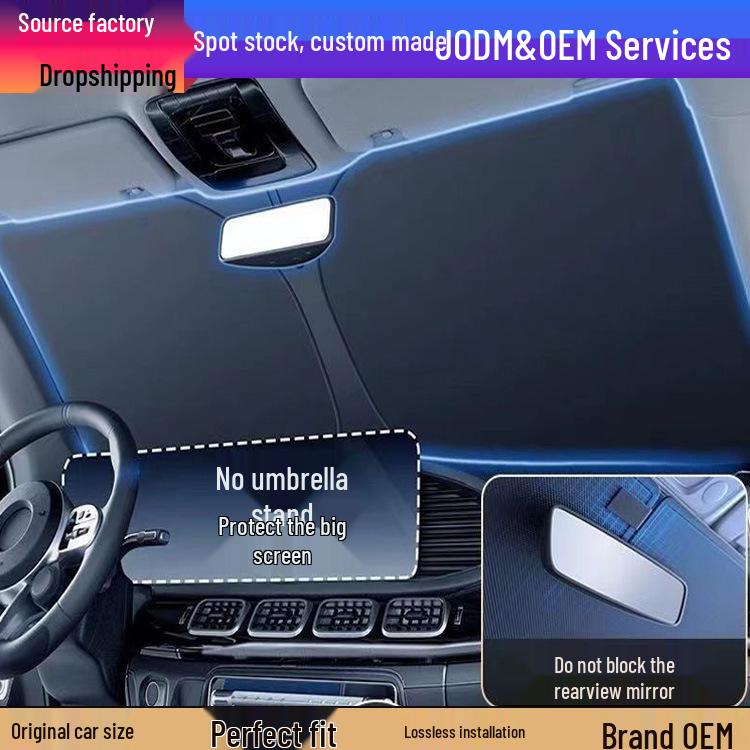 Parasolar Geely Galaxy L6/L7: Parbriz Față Protecție Căldură și Soare de Vară