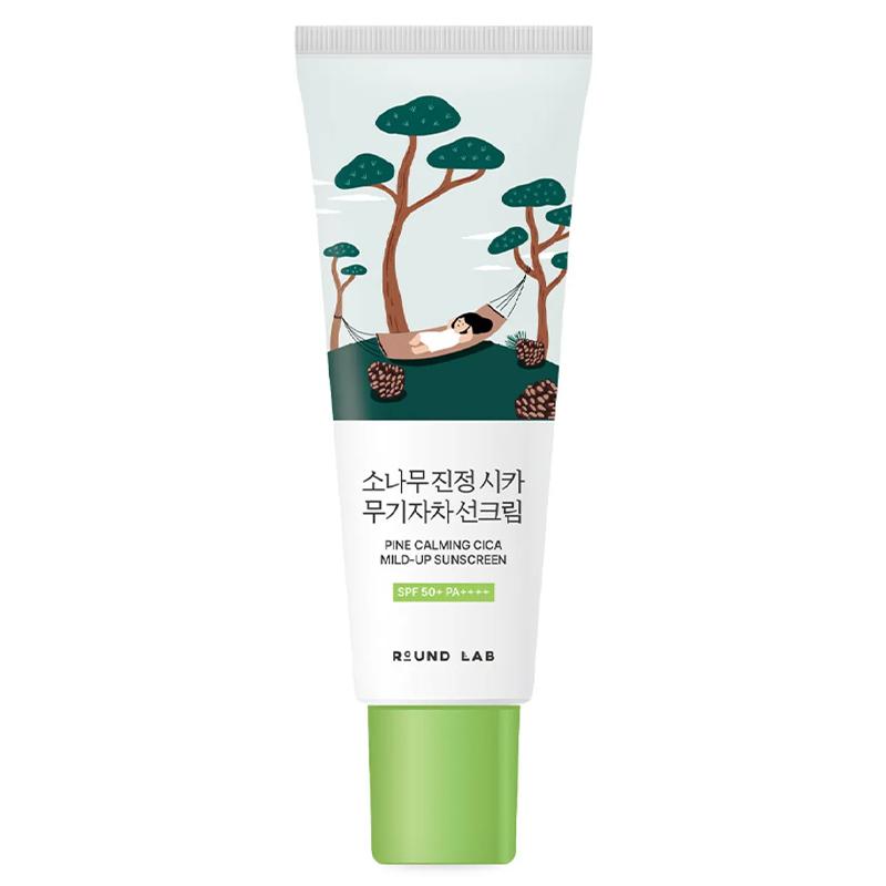 

[ROUND LAB] Pine Calming Cica Mild-Up Sunscreen SPF 50+ PA++++ 40ml