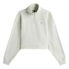 Tommy Jeans Womens/Ladies Fleece Quarter Zip Boxy Crop Sweatshirt