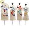Golf Skull Poker Embroidered Club Headcovers