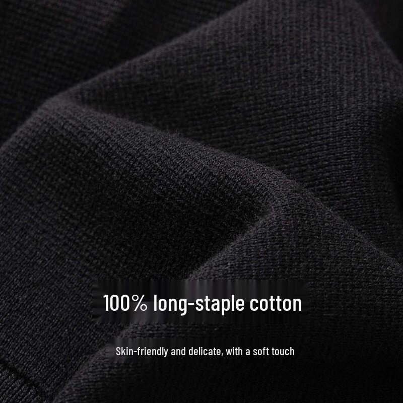 GIOVANNI VALENTINO Men's Pure Cotton Knitted V-Neck Cardigan Sweater