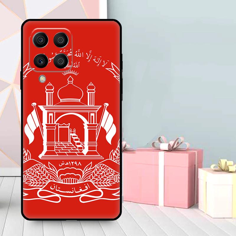 Flag of Afghanistan Case For Samsung Galaxy M16 M31 M21 M13 M33 M53 M15 M35 M55 M36 M56 M12 M32 M52 M14 M34 M54