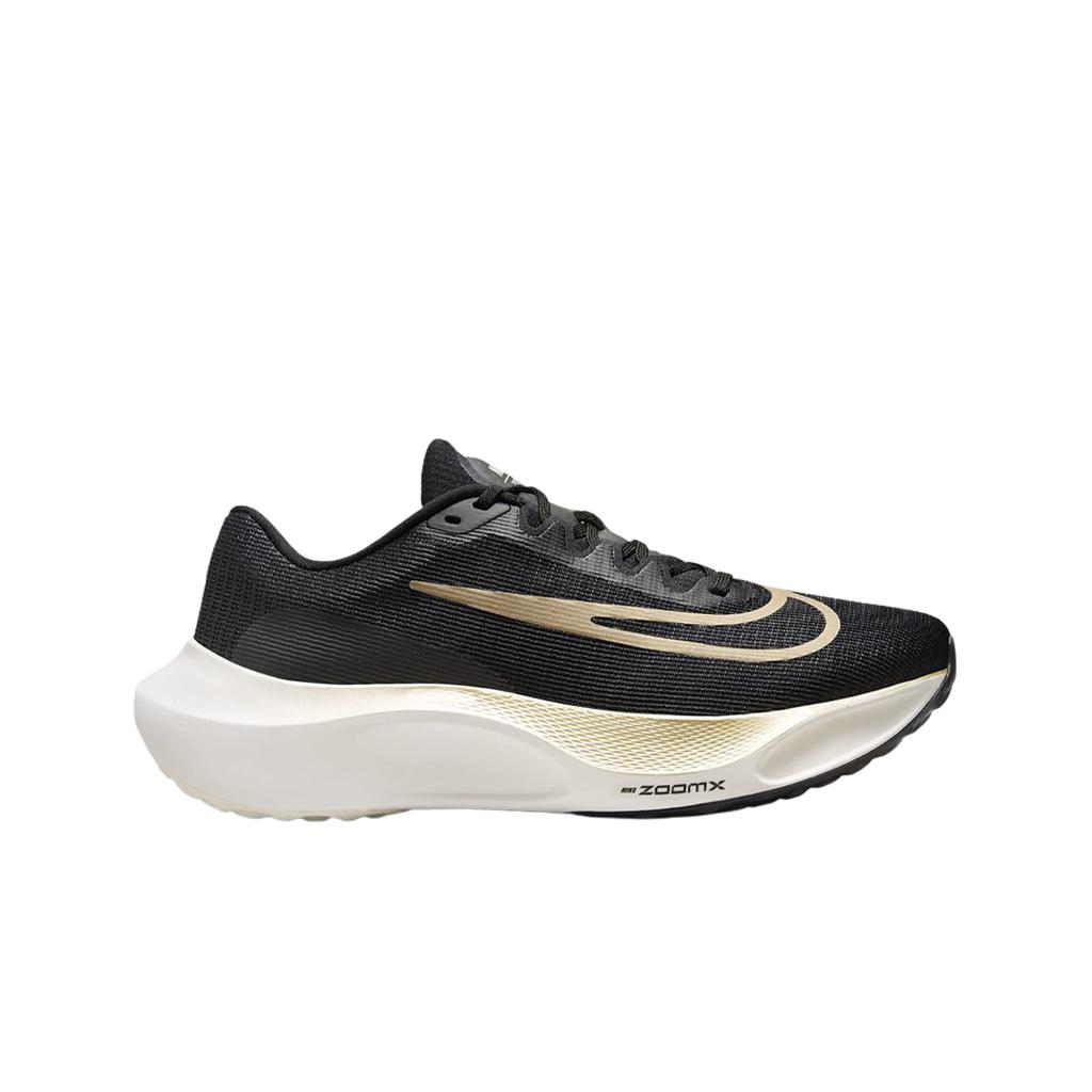 Nike Zoom Fly 5 Black Metallic Gold Grain