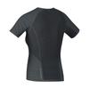 GOREWEAR M Base Layer Windstopper T-Shirt Women - Black (Women'S) Windproof Short Sleeve