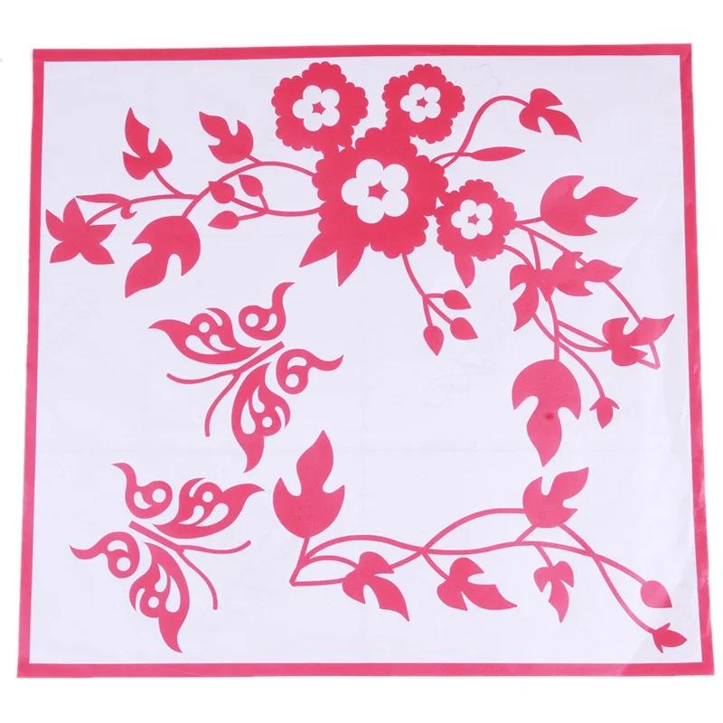 Butterfly Flower Vine Bathroom Wall Stickers Home Decoration Wallpaper Wall Decals For Toilet Decorative Sticker Home Decor