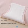 Women's Seamless Mid-Waist Yoga Panties - Ice Silk, Breathable, Quick-Drying, Antibacterial