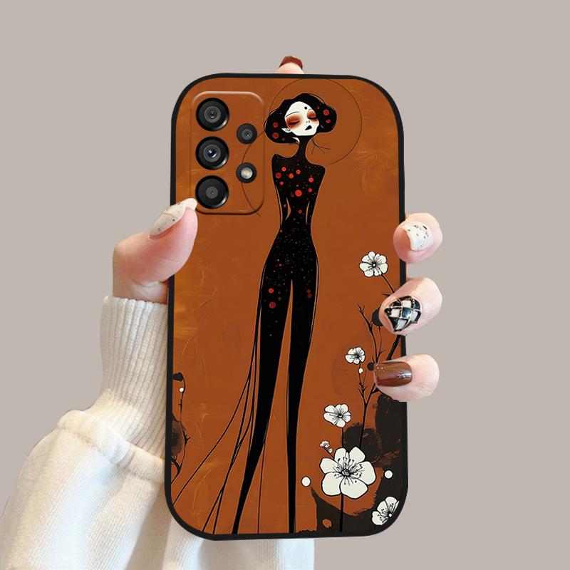 For Samsung A73 A72 Cases Fashion Cartoon Printing Soft Silicone TPU Phone Cover For Samsung Galaxy A53 A33 Phone Bumper Case