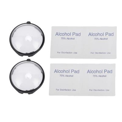 2 Pcs Lens Guard Suitable for Insta360 X5 Action Camera 9H Hardness High Transparency Panoramic Lens Protector