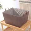 With Handle Clothes Organizer Box Straw Storage Basket High Quality Snack Container  Bathroom