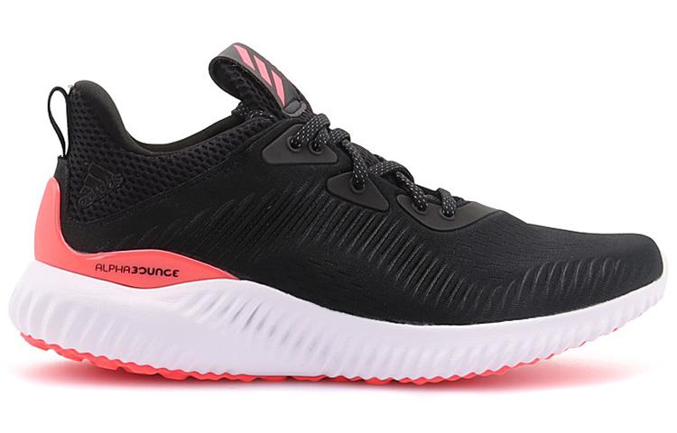 adidas Alphabounce+ 'Black Signal Pink' FZ2194