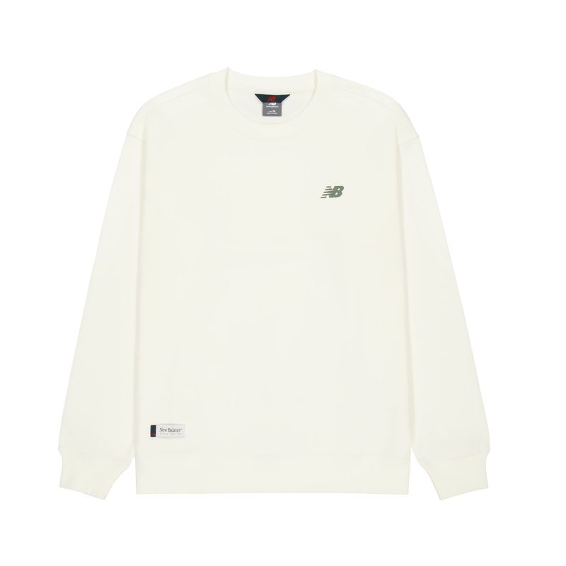 New Balance SS25 Sweatshirt Men s White NCF11051-IV 2XL