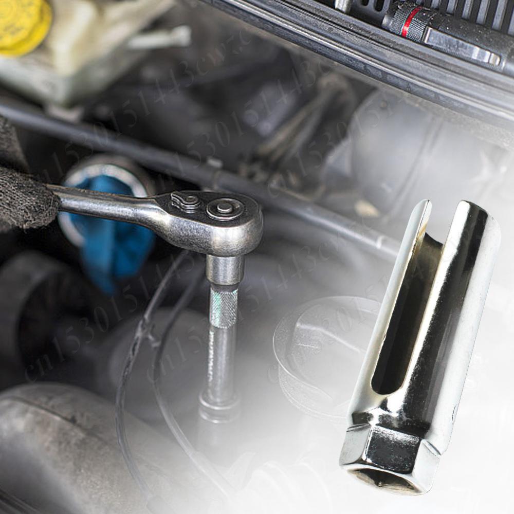 1/2-Zoll-Steckschlüssel-Antriebsentfernung, 22 mm, Universal-Installationswerkzeug für Auto-Sauerstoffsensoren, Entfernungshülse, Sauerstoffsensor-Schlüssel