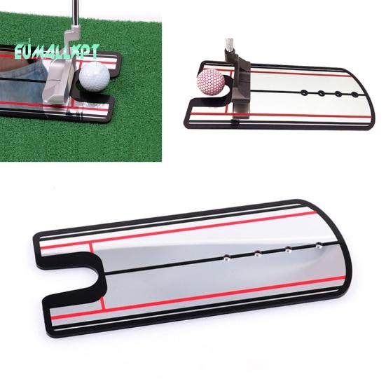 

Портативный корректор паттинга для гольфа — улучшите замах, исправьте форму и ускорьте прогресс с помощью клюшки для гольфа белый