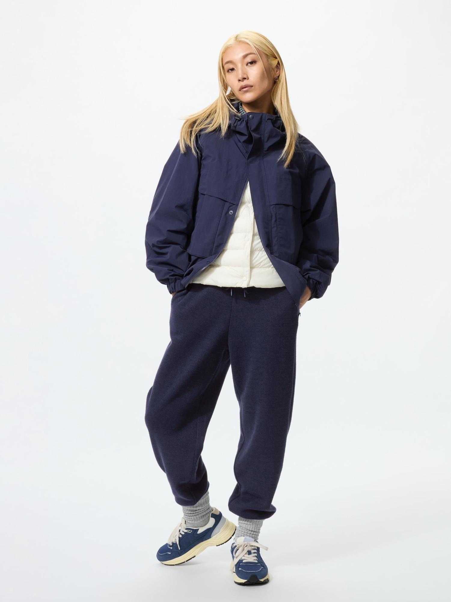 

Uniqlo Fleece Easy Pants 69 NAVY/WOMEN XL
