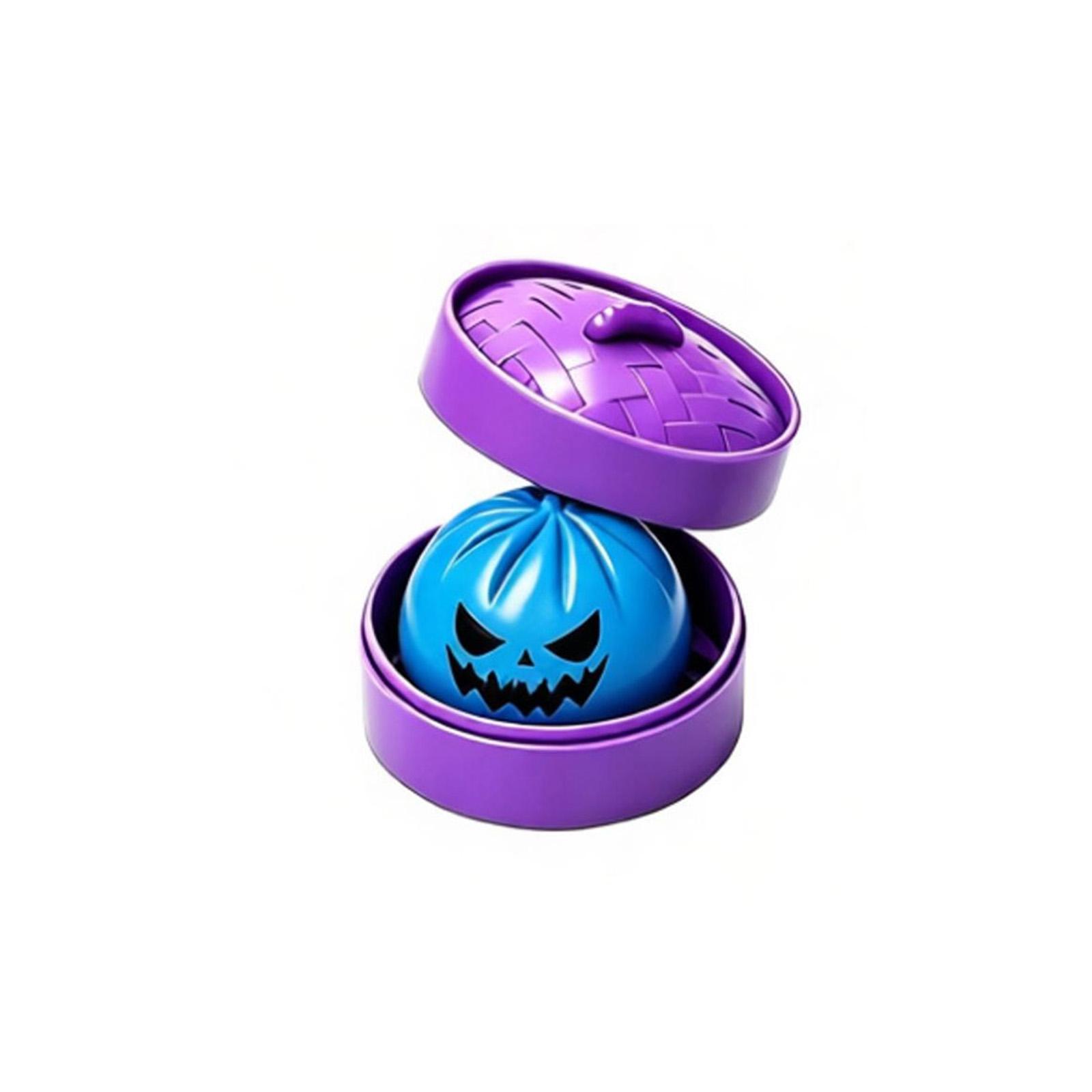 Halloween Slow Rising Toy Bun Shaped Soft Non-Sticky Funny Stress Toy One Size