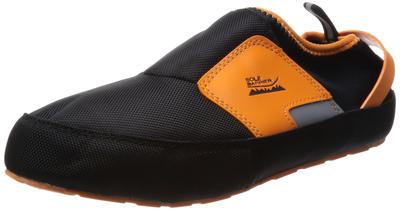 Disaster Prevention Odor Demolition Sole Barrier Mock Unisex M [Margo] Shoes, Anti-stepping, Antibacterial, Resistant, Work, 03, Adults, Black/Orange