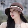 Hat Women's New High-end Fashion Casual Versatile Cap Ruth Equestrian Cap Foldable