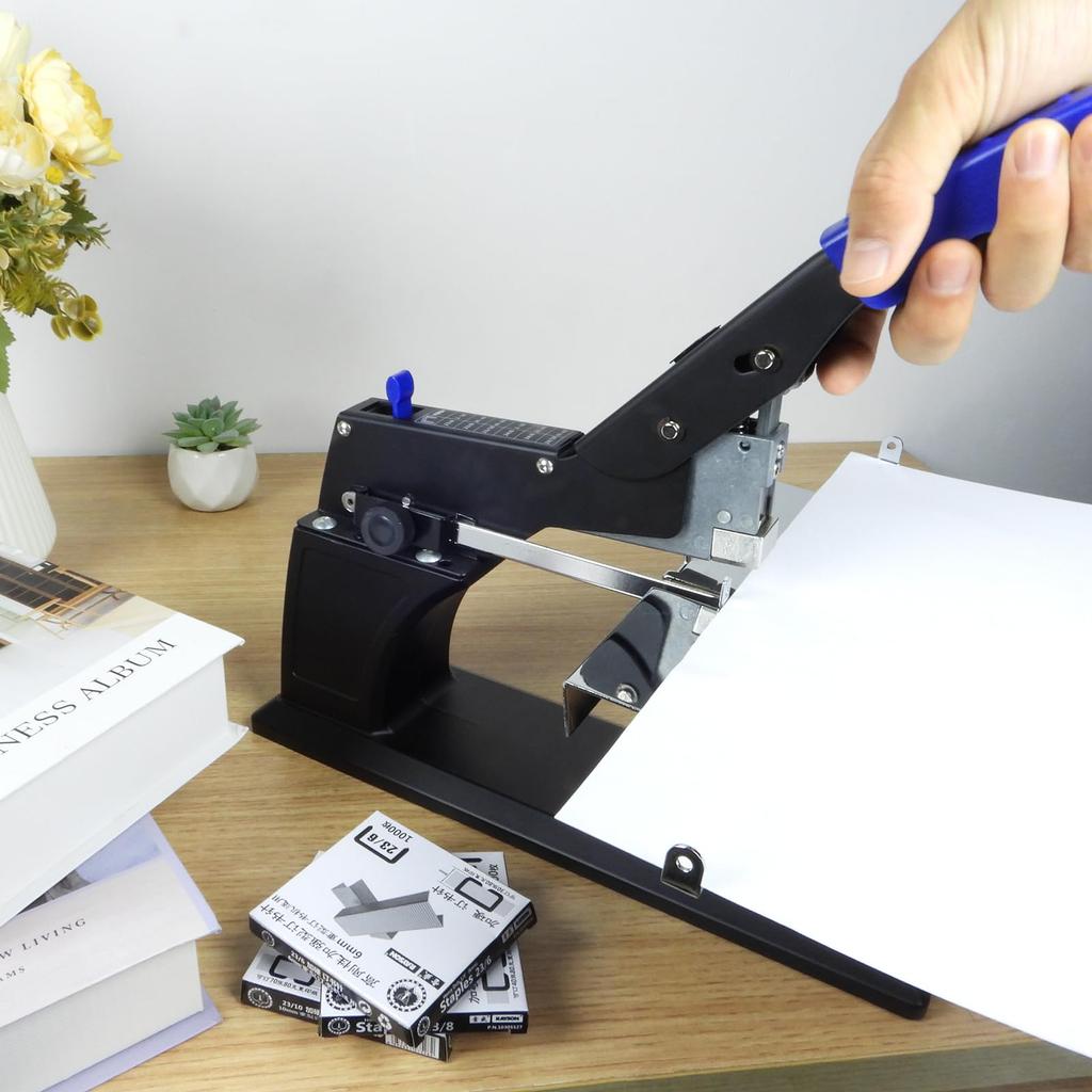 RAYSOONER Large Manual Holds Up To 70 for and Business Use SH-03 Stapler, Stapler, Sheets, School, Office, Home,