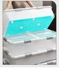 Large Transparent Under-Bed Storage Box - Moisture-Proof Organizer for Home or Dorm